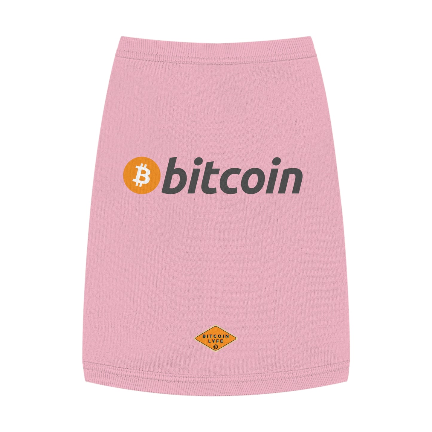 Bitcoin Pet Tank Top, BTC1