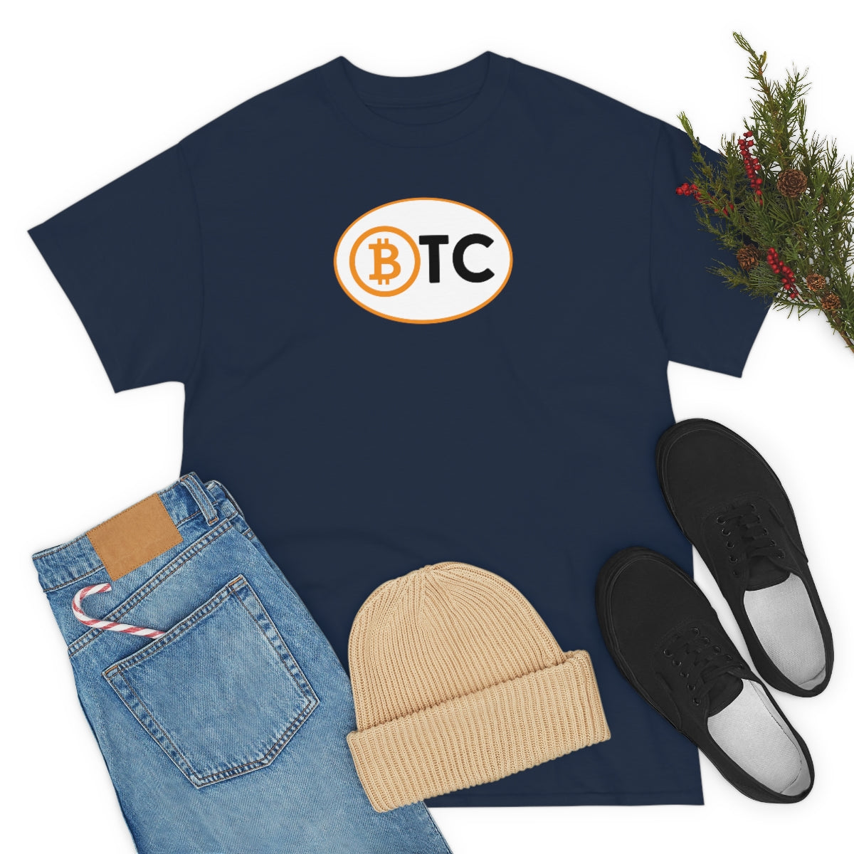 BTC Oval #5 Cotton T-Shirt