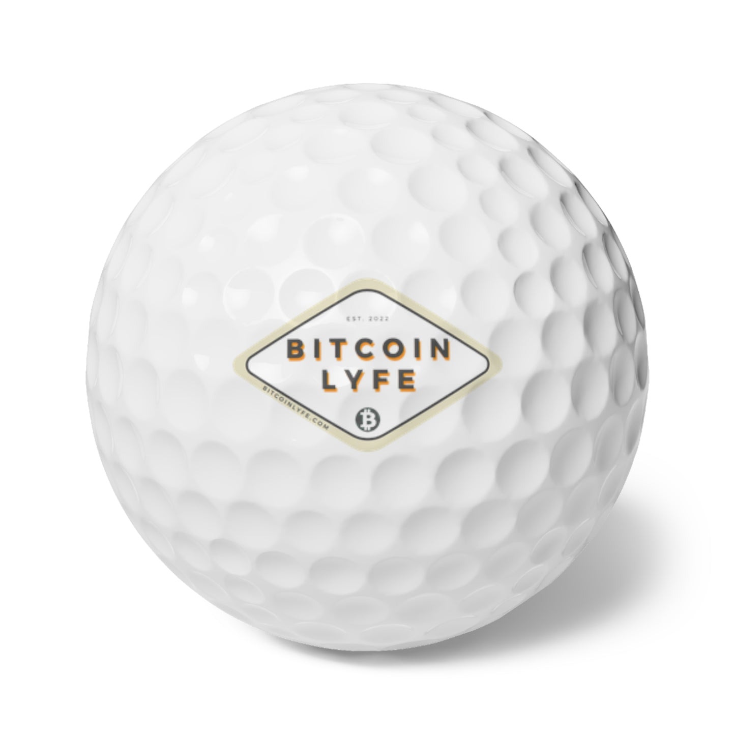 Bitcoin LYFE (Transparent) Golf Balls