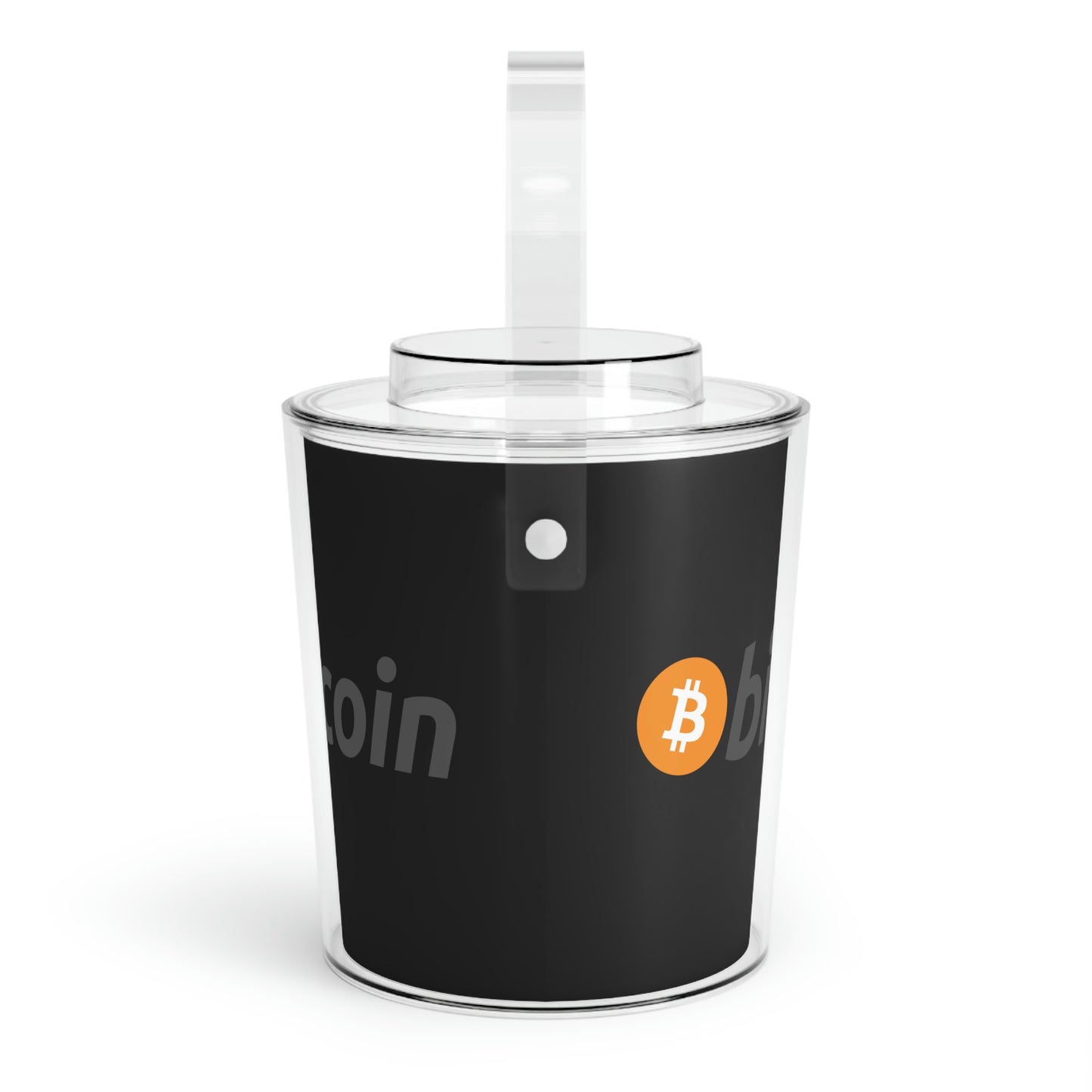 Bitcoin Ice Bucket with Tongs, BTC1