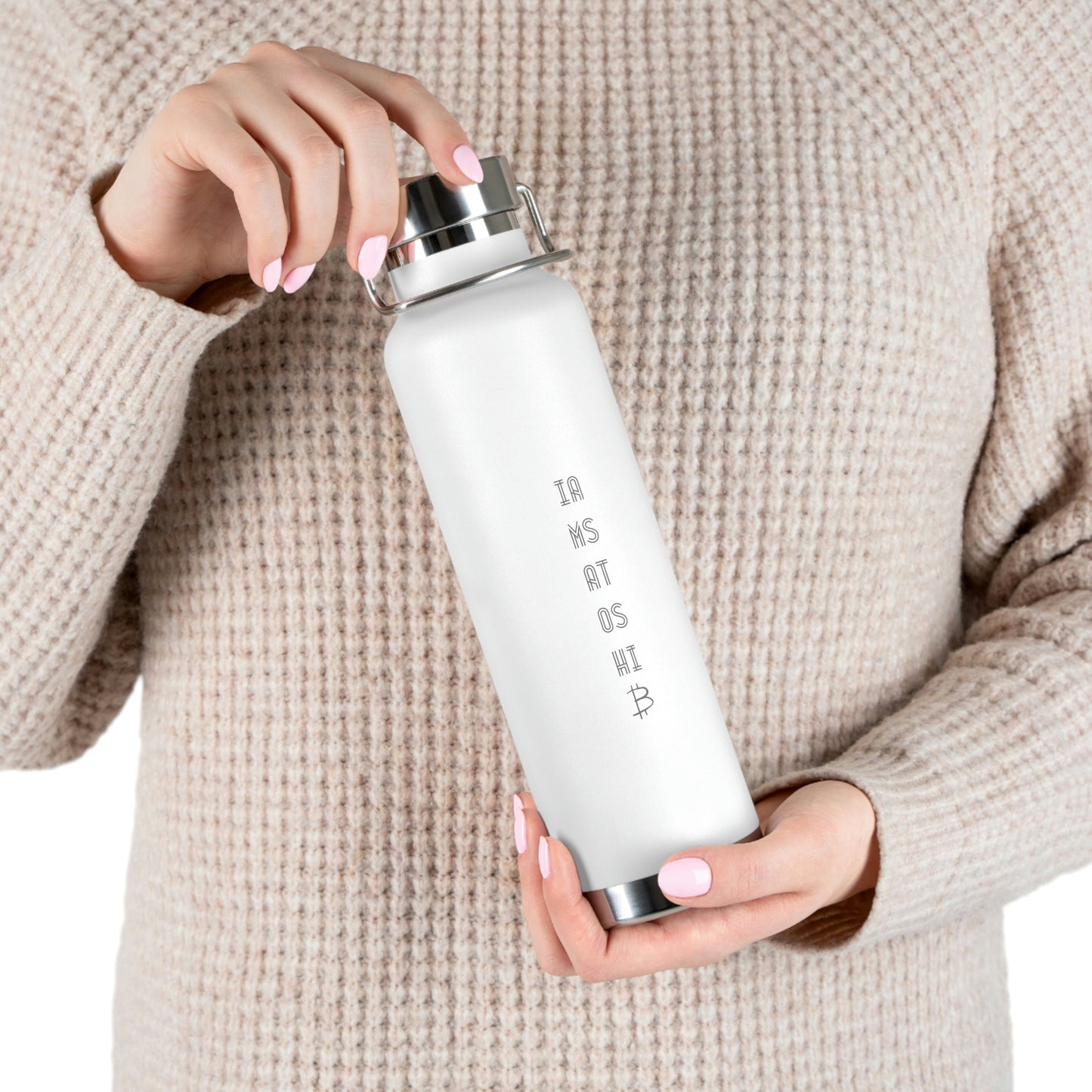 I Am Satoshi 22oz Vacuum Insulated Bottle - Seven