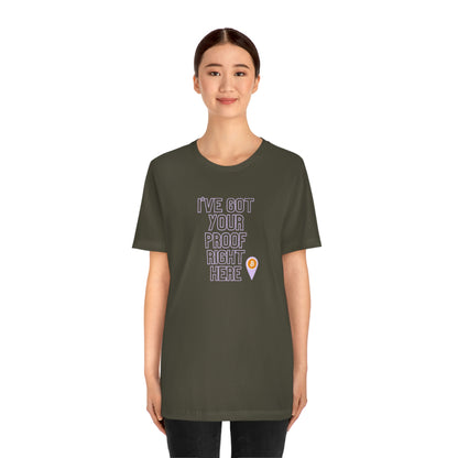 BTC Proof Right Here #2 T-Shirt