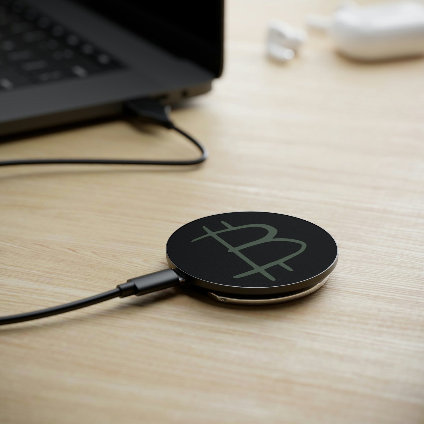 Bitcoin Magnetic Induction Charger, BTC8