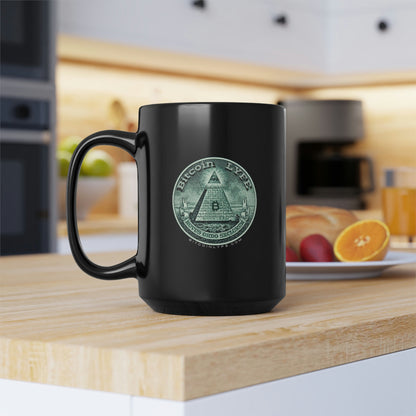 Bitcoin LYFE Pyramid Mug