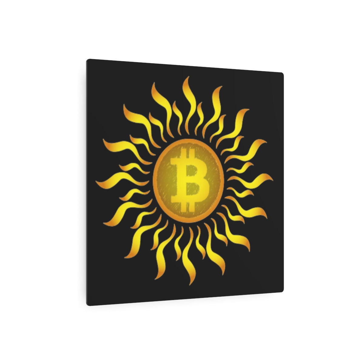 bTCsUN Seven Metal Art Sign