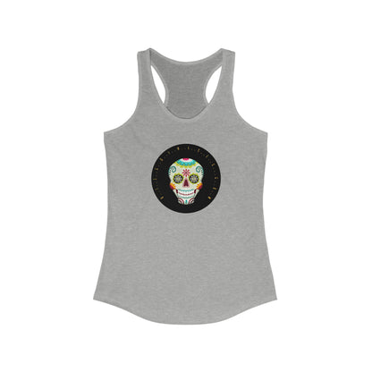 Día de los Muertos BTC Women's Racerback Tank, Quince