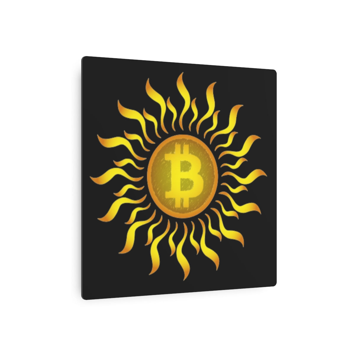 bTCsUN Seven Metal Art Sign