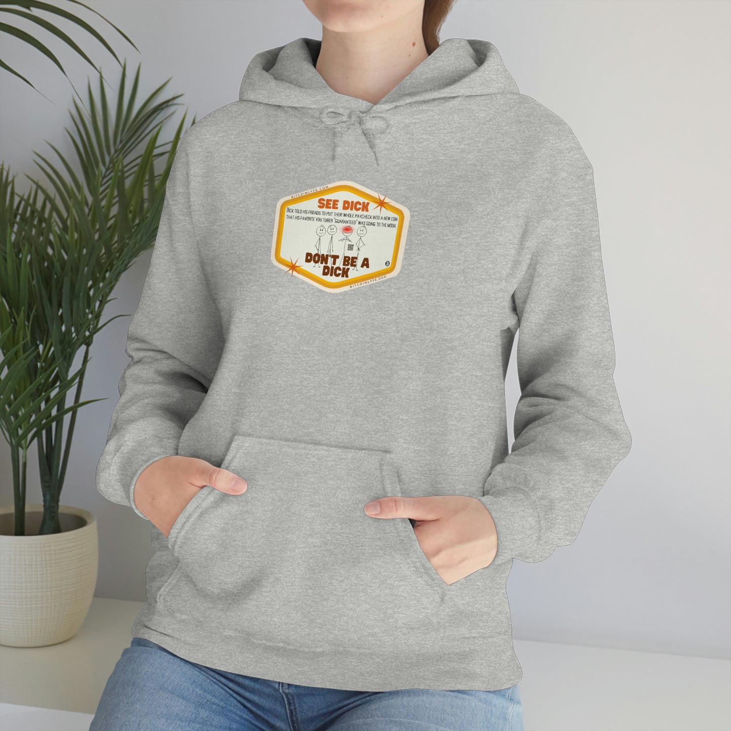 Crypto Dick Hoodie, Moon