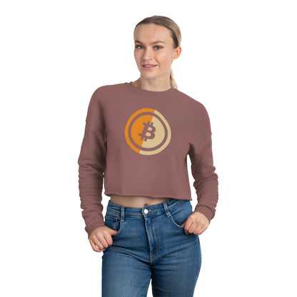 Dual B4 Women's Cropped Sweatshirt