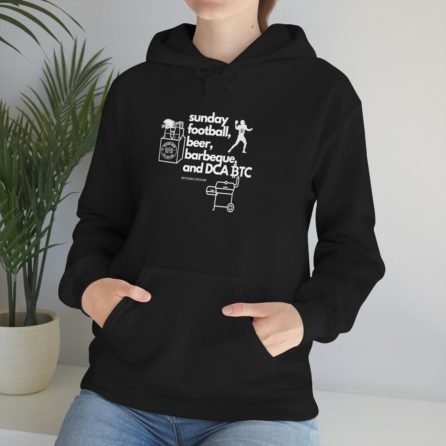 BBQ and DCA BTC Hooded Sweatshirt