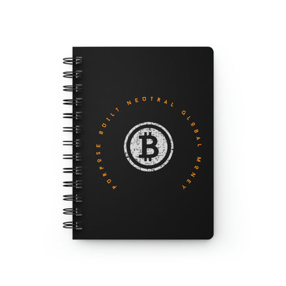 Bitcoin LYFE Spiral Bound Journal, Global Money