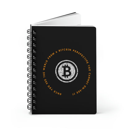 Bitcoin LYFE Spiral Bound Journal, Unsee