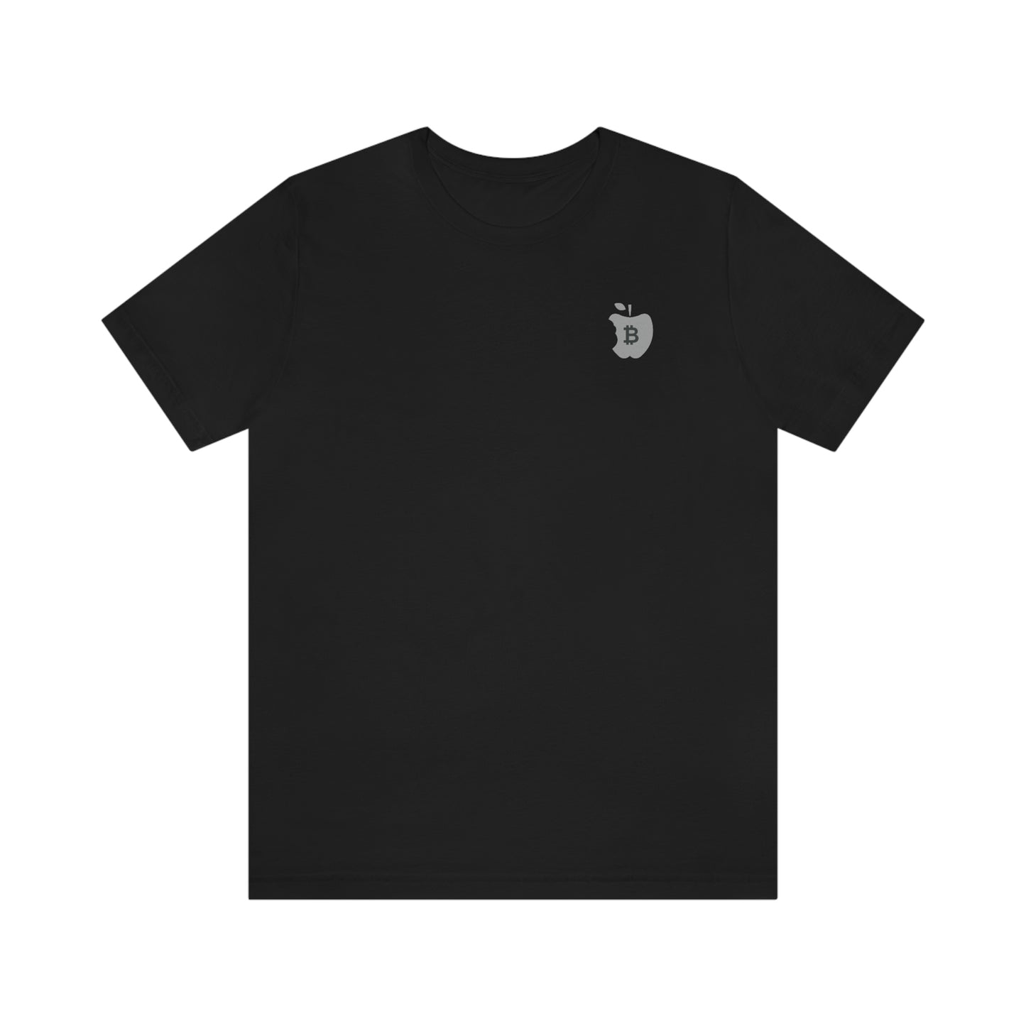 The B Apple Short Sleeve T-Shirt  (Upper Left Subtle)