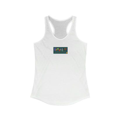 Women's I am Satoshi Racerback Tank - Three