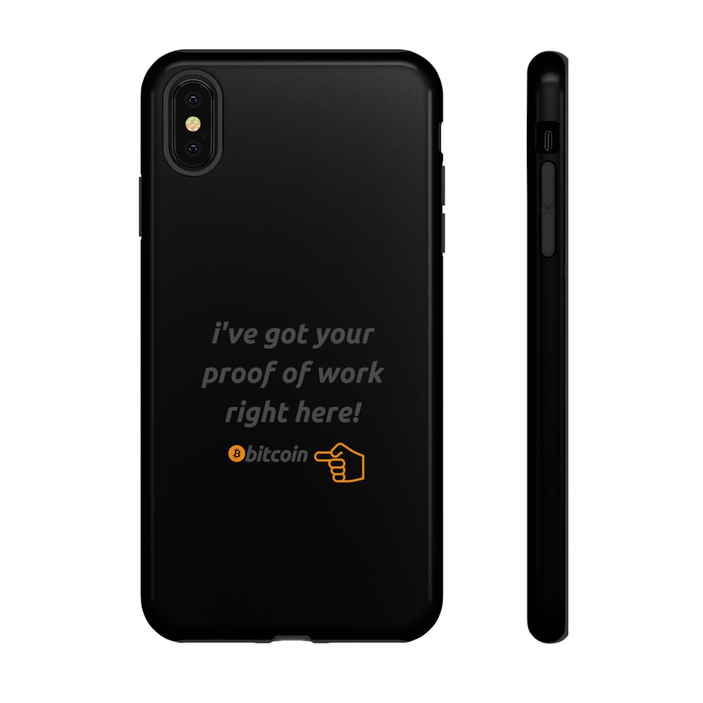 Tough Phone Case - BTC Proof Right Here #4