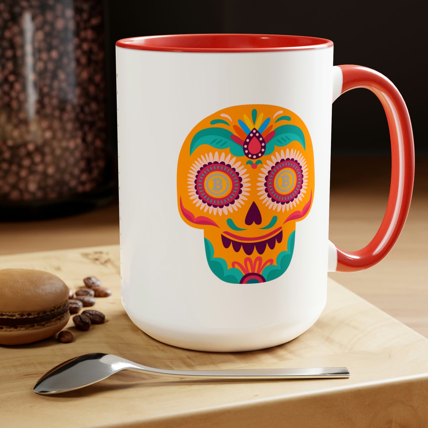 Día de los Muertos 15oz Mug, Diecisiete