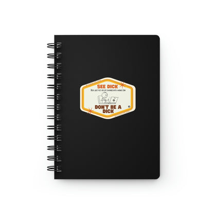 Crypto Dick Spiral Bound Journal, Meme