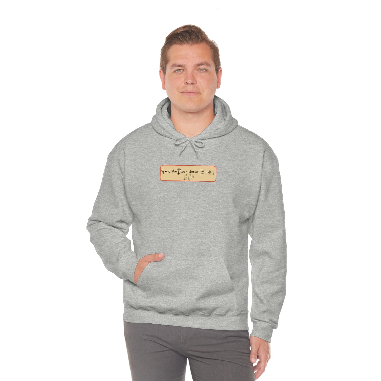 Bitcoin LYFE Bear Market Building Hoodie