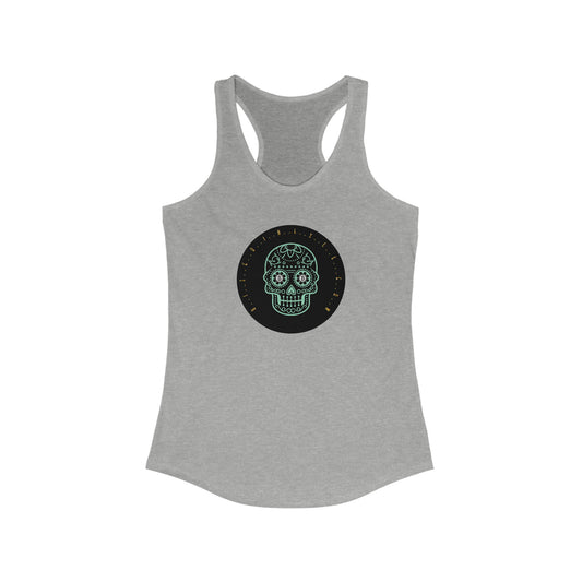 Día de los Muertos BTC Women's Racerback Tank, Diez