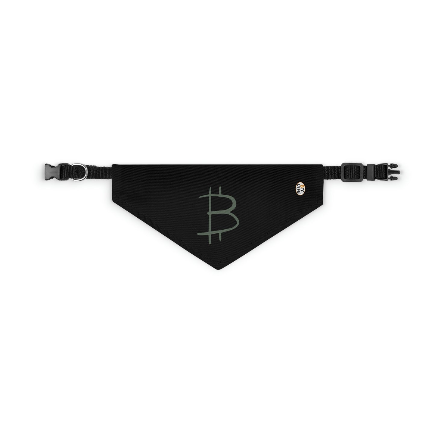 Bitcoin Pet Bandana Collar, BTC8