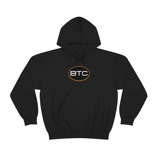 Bitcoin Oval #1 Hoodie, Blackout Version