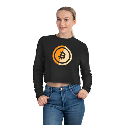 Dual B4 Women's Cropped Sweatshirt