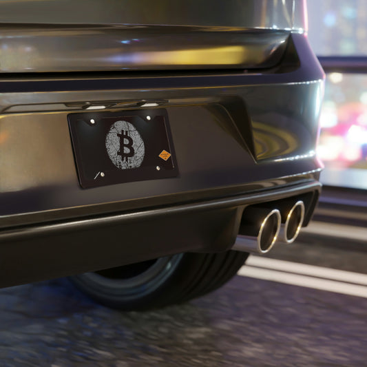 Bitcoin Vanity Plate, BTC7