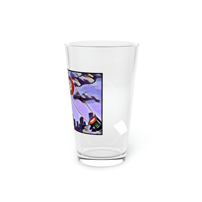 The B Signal Pint Glass