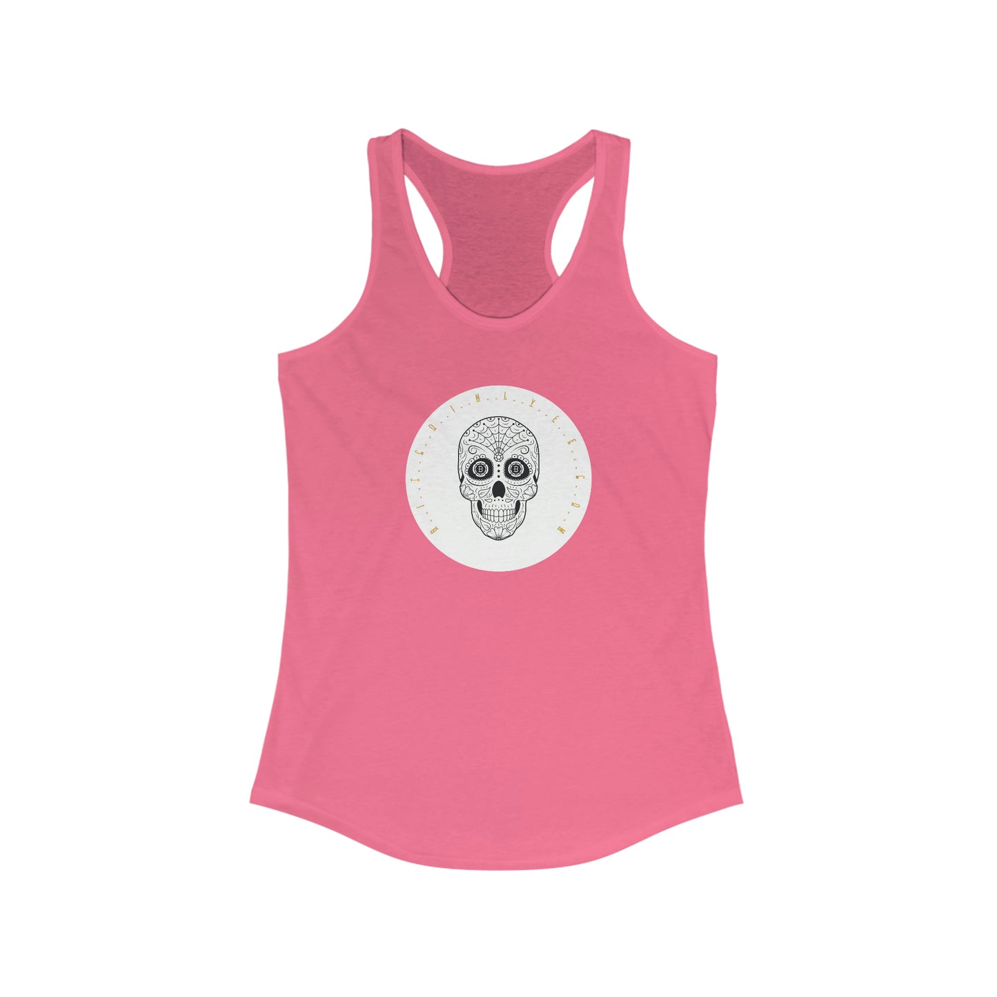 Día de los Muertos BTC Women's Racerback Tank, Cinco