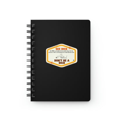 Crypto Dick Spiral Bound Journal, FOMO