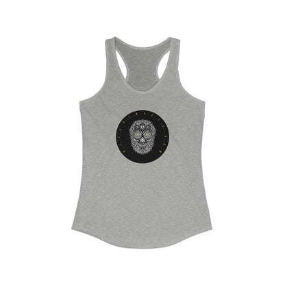 Día de los Muertos BTC Women's Racerback Tank, Cuatro