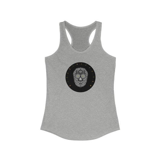 Día de los Muertos BTC Women's Racerback Tank, Cuatro