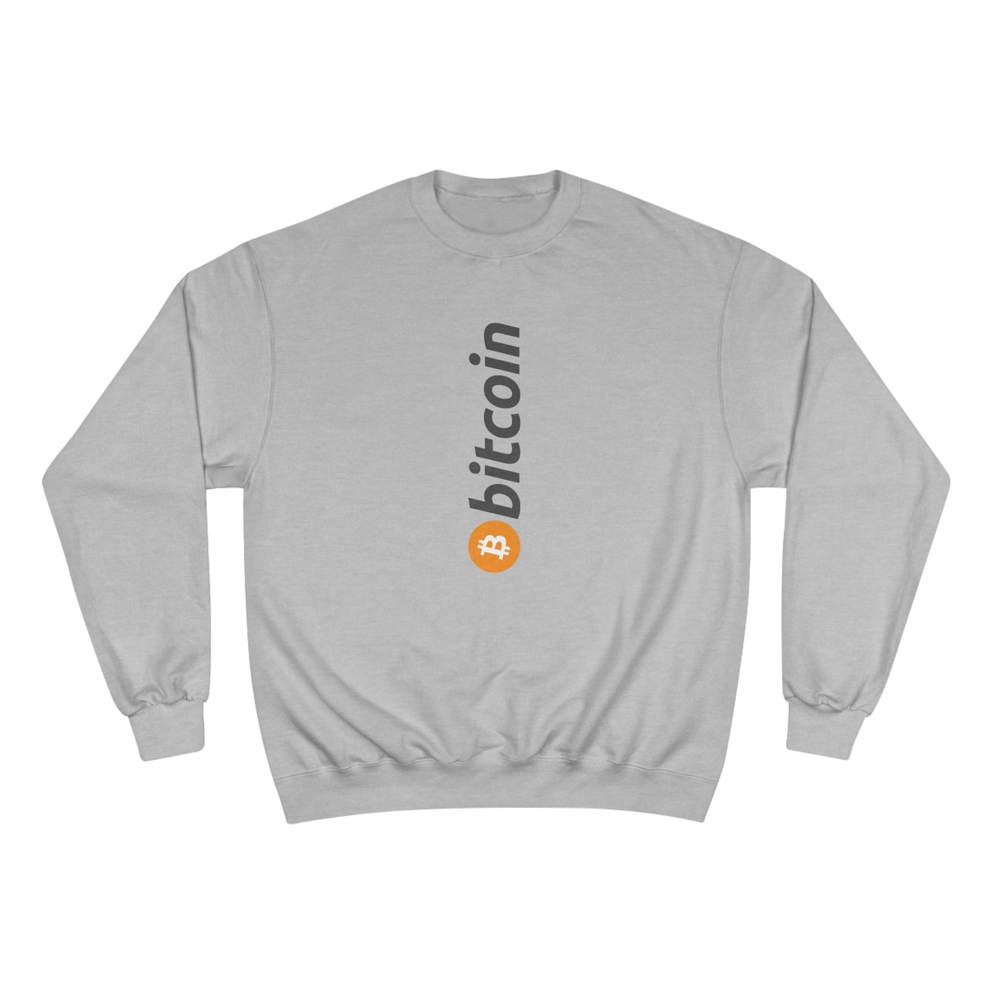 Bitcoin Champion Sweatshirt, BTC1 Vertical