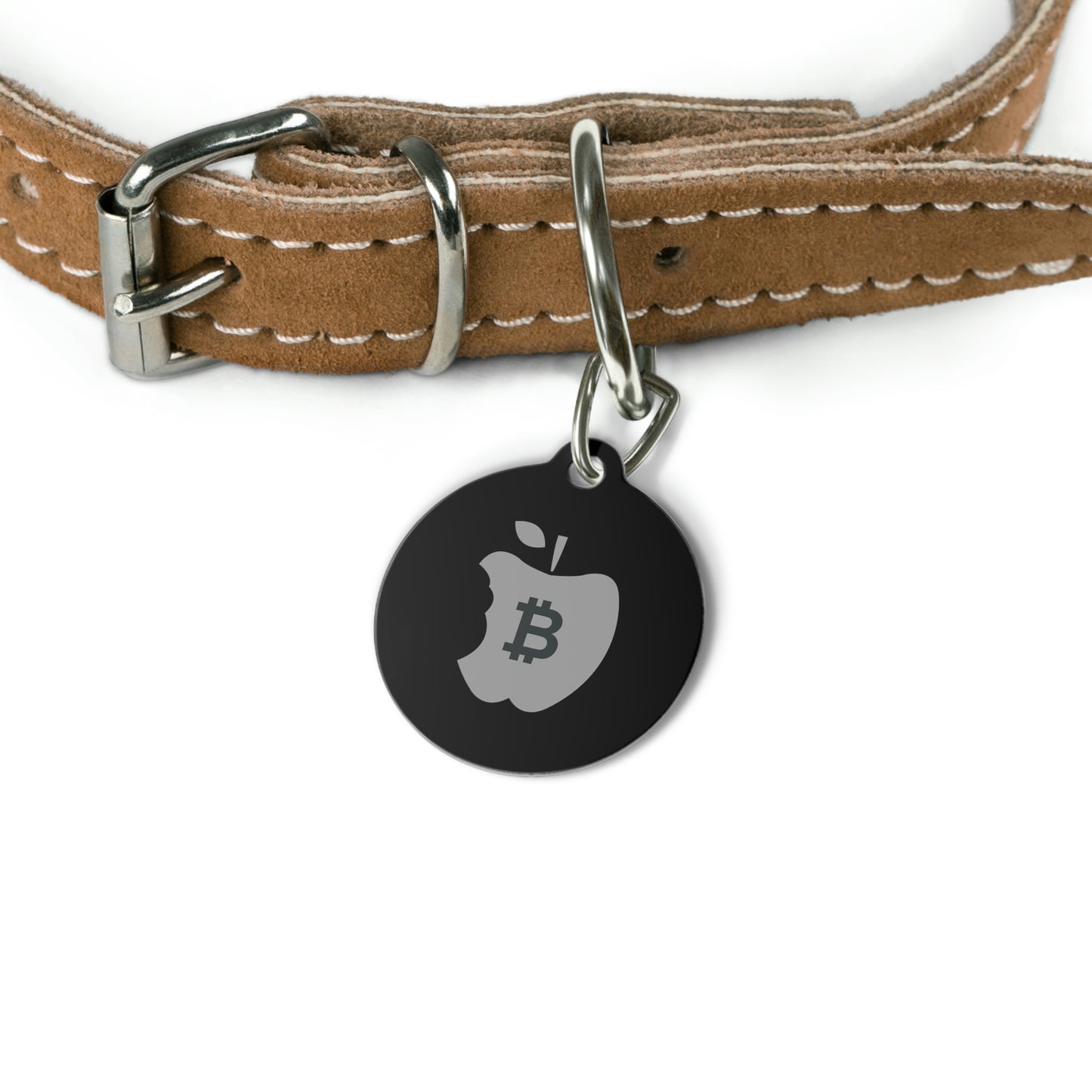 The B Apple Pet Tag