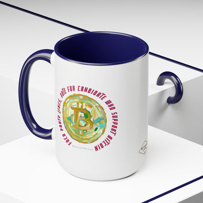 Vote - F*ck Party Lines Mug