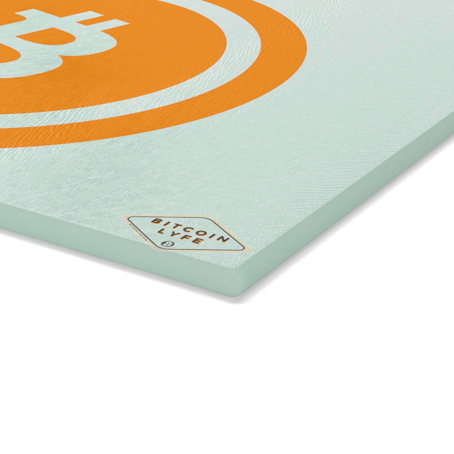 Bitcoin Glass Cutting Board, BTC5