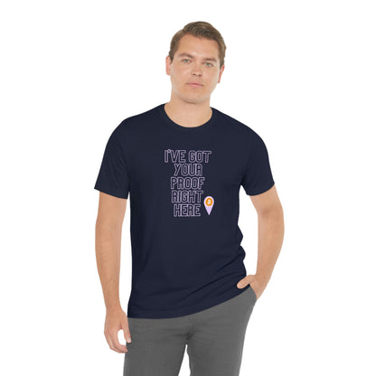 BTC Proof Right Here #2 T-Shirt