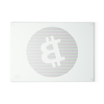 Bitcoin Glass Cutting Board, BTC6