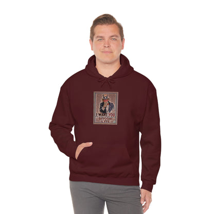 Bitcoin LYFE Uncle Sam Hoodie