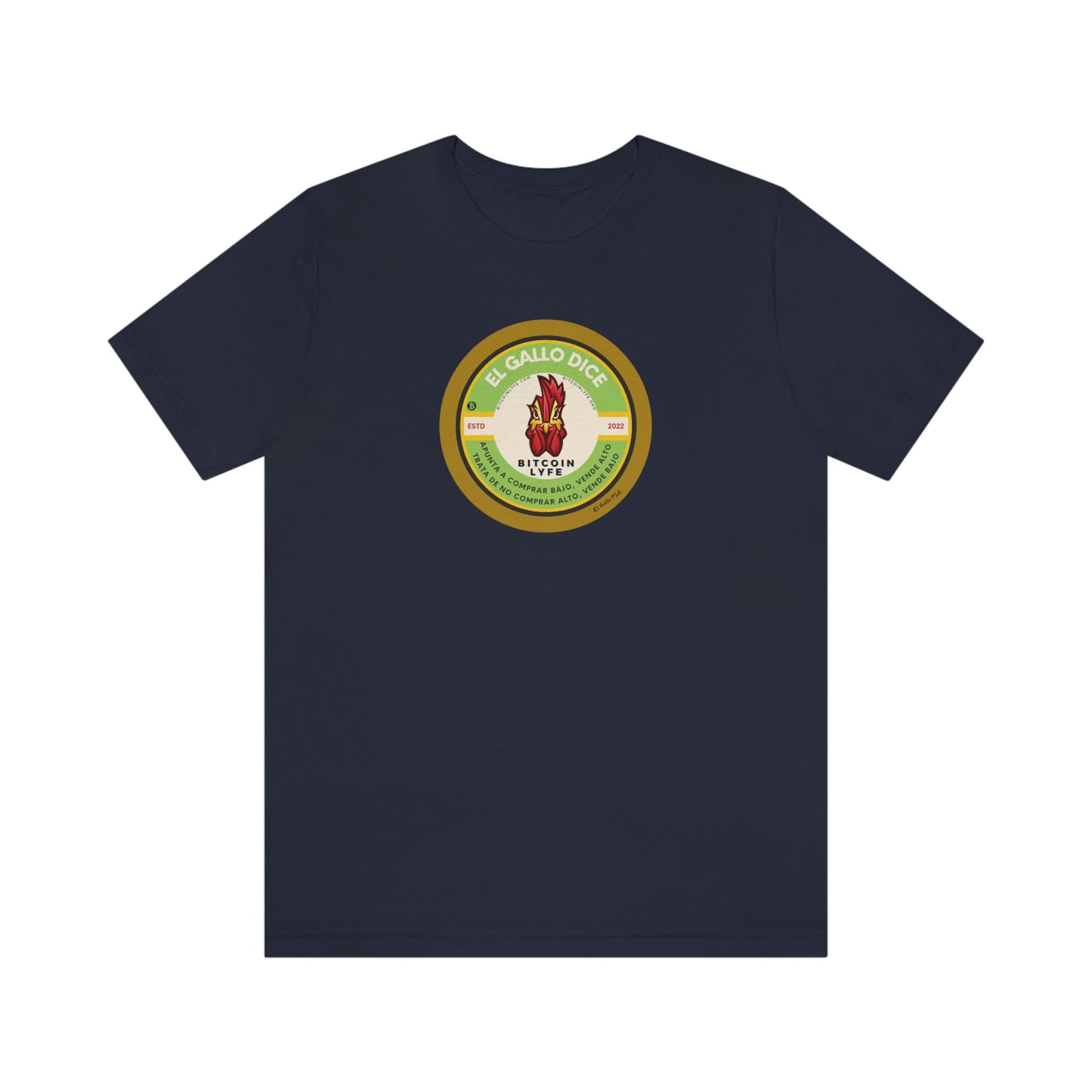 El Gallo PSA, Comprar Bajo Short Sleeve Tee