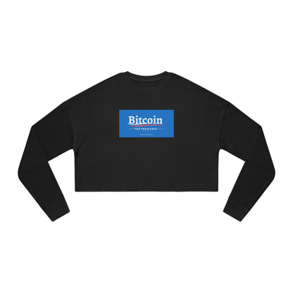 Vote - Bitrnie Women's Cropped Sweatshirt