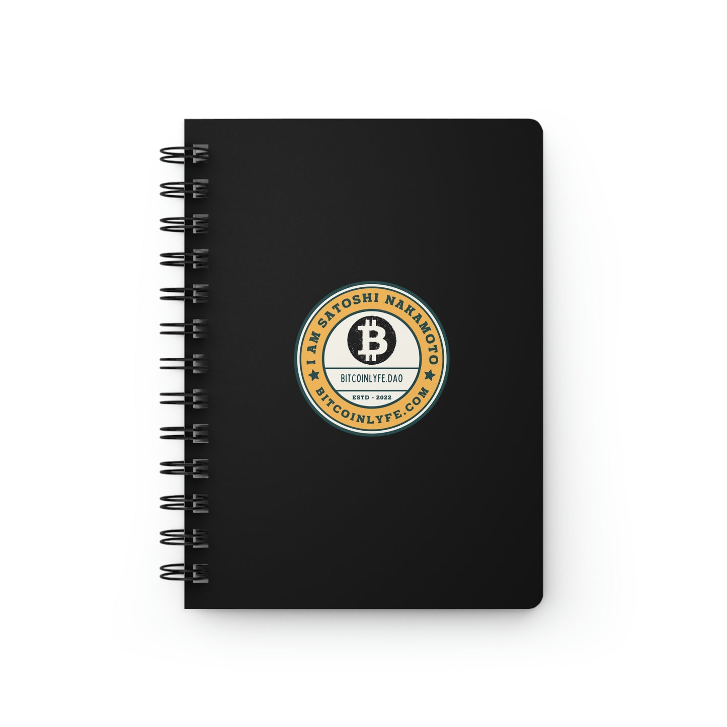 I Am Satoshi Spiral Bound Journal - Six