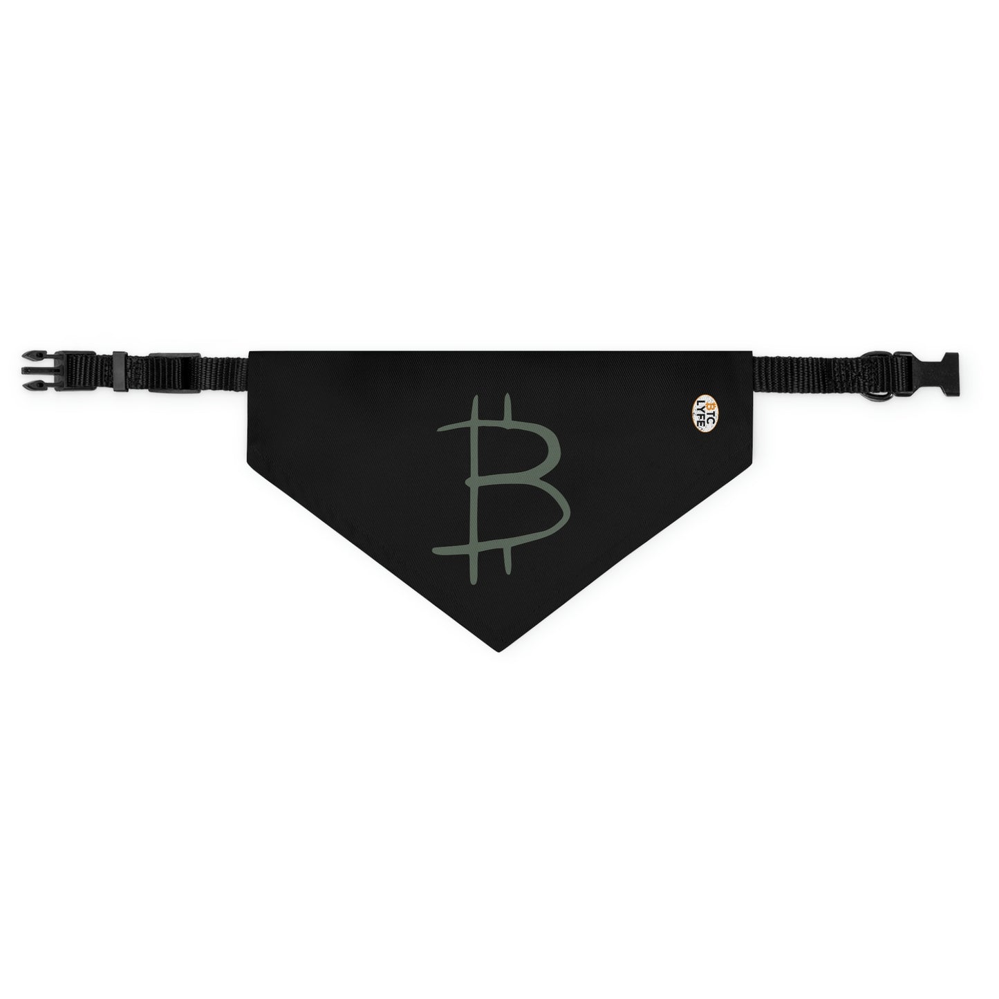 Bitcoin Pet Bandana Collar, BTC8