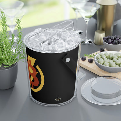 B-Bolt Ice Bucket with Tongs