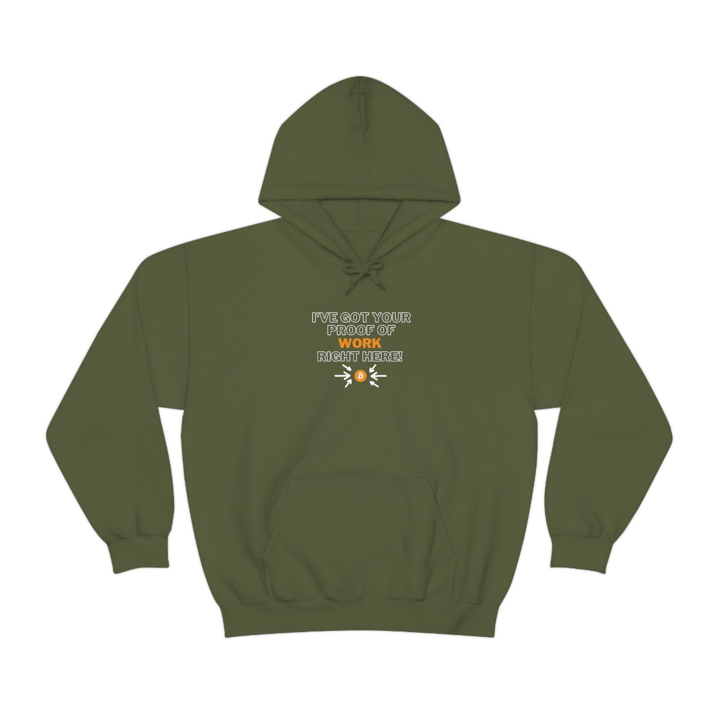 BTC Proof Right Here Hoodie #1