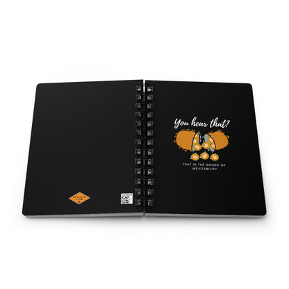 Inevitable Orange Pill Spiral Bound Journal