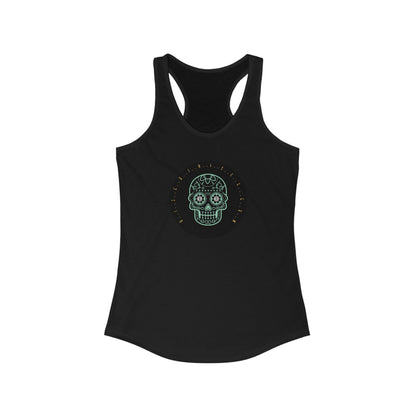 Día de los Muertos BTC Women's Racerback Tank, Diez