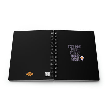 BTC Proof Right Here Spiral Bound Journal #2