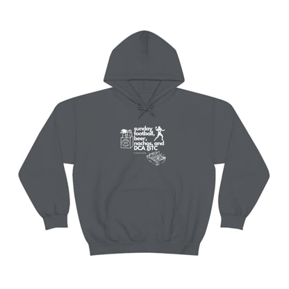 Nachos and DCA BTC Hooded Sweatshirt