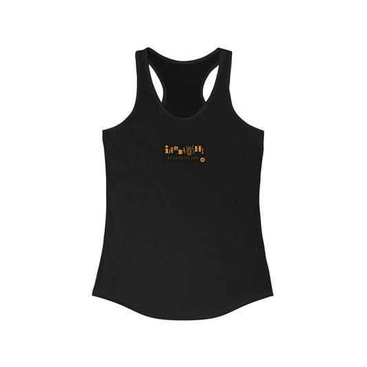 Women's I am Satoshi Racerback Tank - One